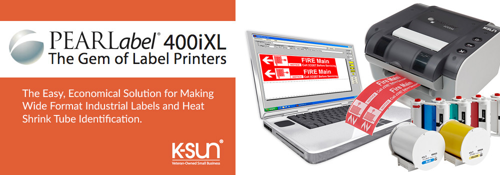 K-Sun PearLabel 400iXL General Label & Shrink Tube Printer